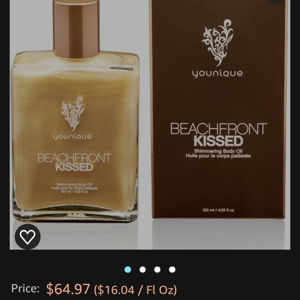 Younique Beachfront Kissed Shimmering Body Oil Head-to-toe Glow